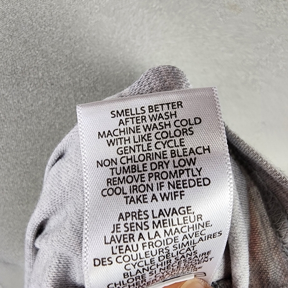 Travis Mathew Polo Shirt Chillie Willies Heather Gray Navy Size Large - Picture 15 of 15